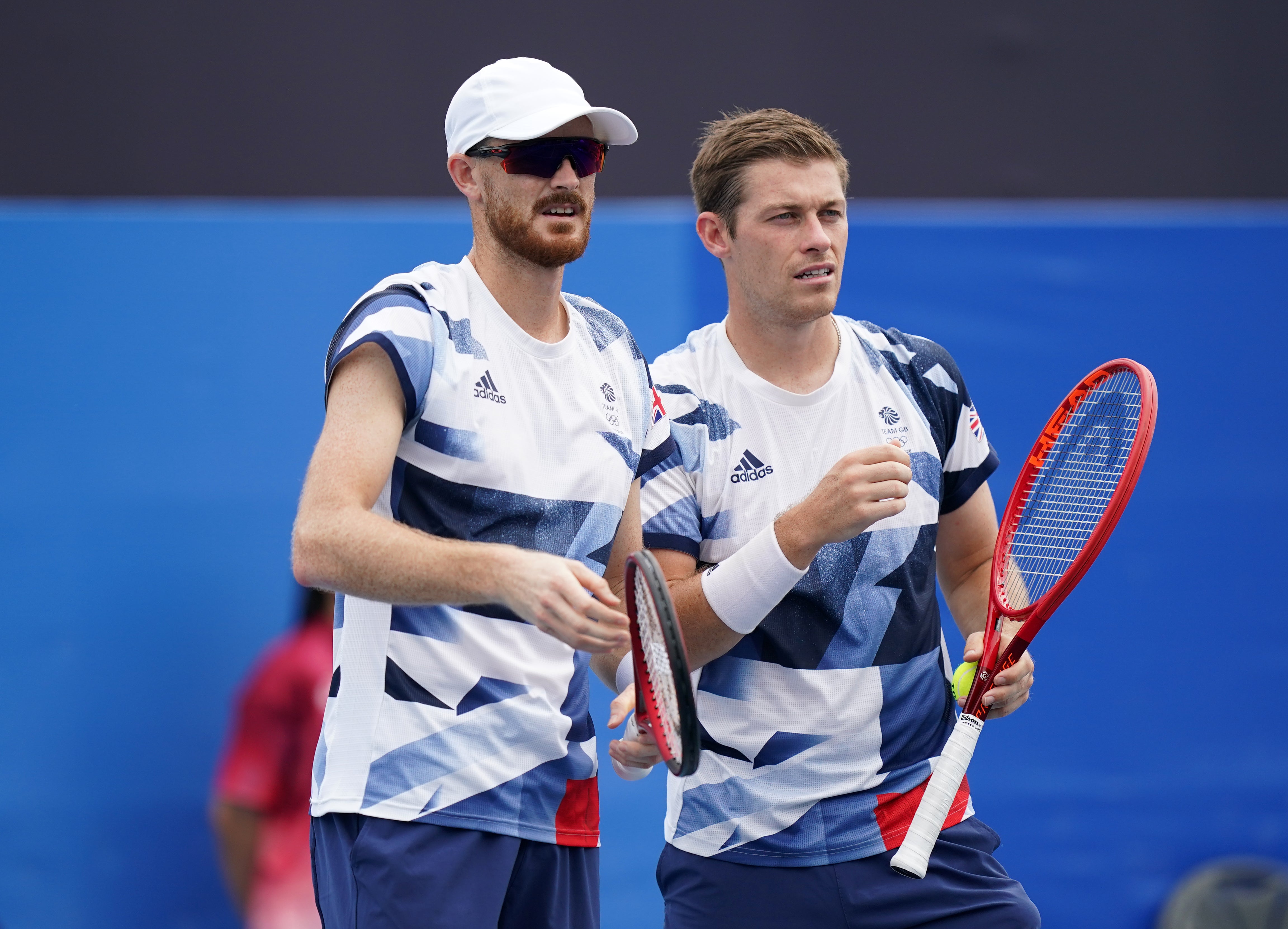 Jamie Murray and Neal Skupski were beaten in the second round in Tokyo (Mike Egerton/PA)