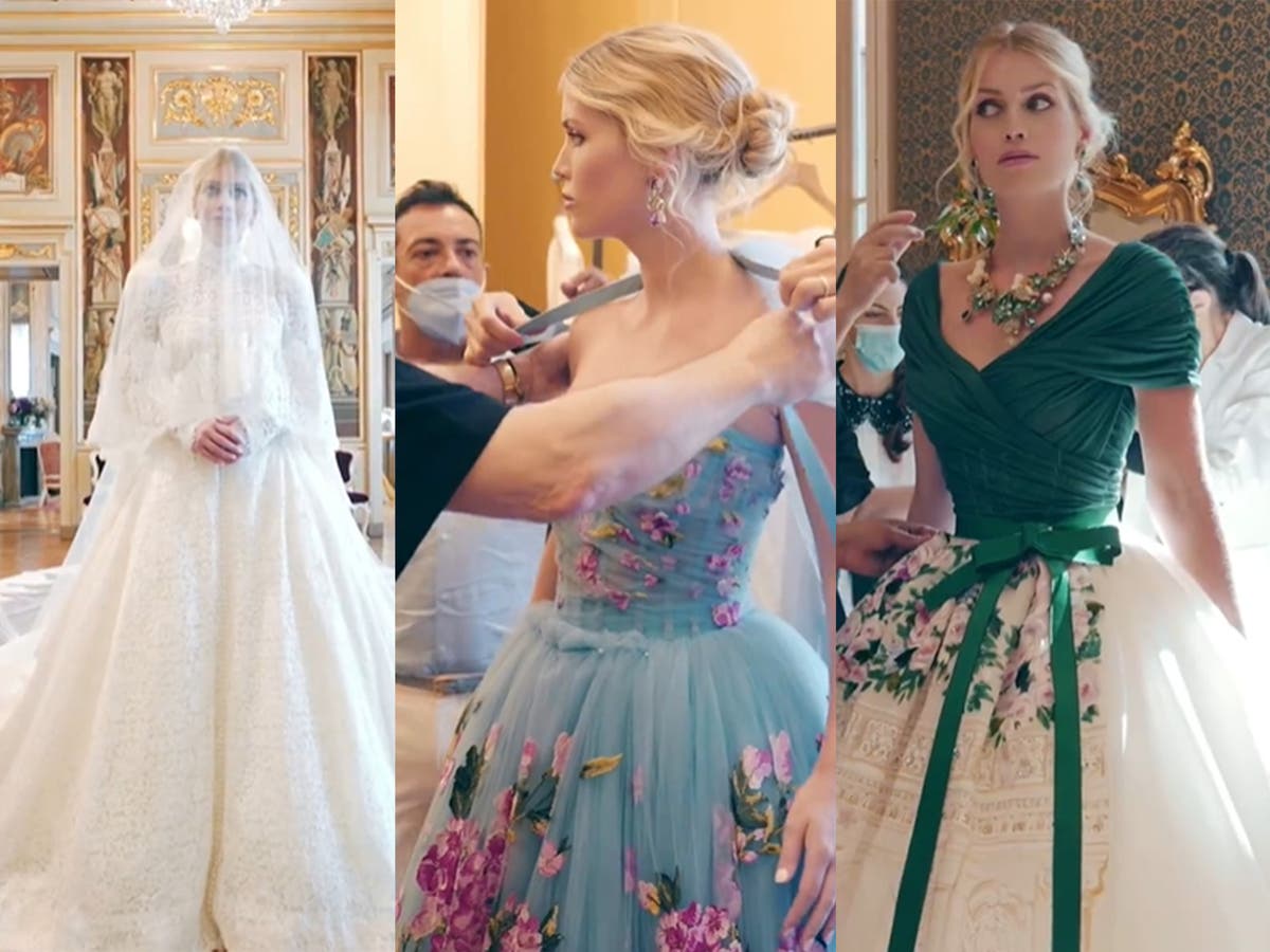 The 5 outfits Lady Kitty Spencer wore to her wedding to ...