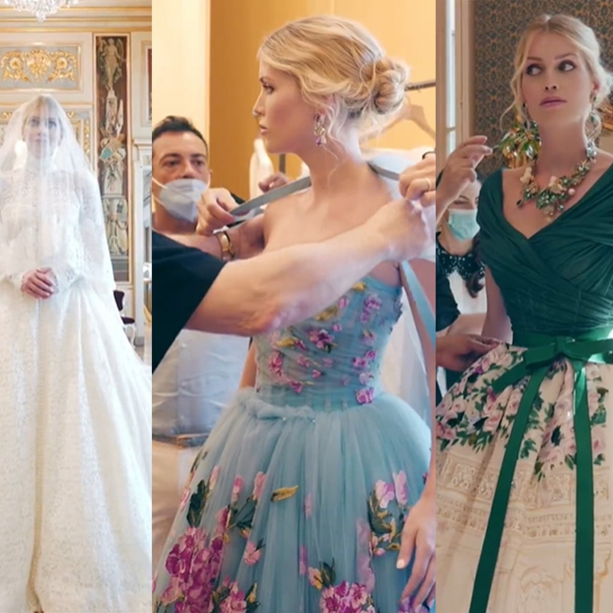 The 5 outfits Lady Kitty Spencer wore to her wedding to Michael Lewis | The Independent The 5 outfits Lady Kitty Spencer wore to her wedding to Michael Lewis | The Independent
