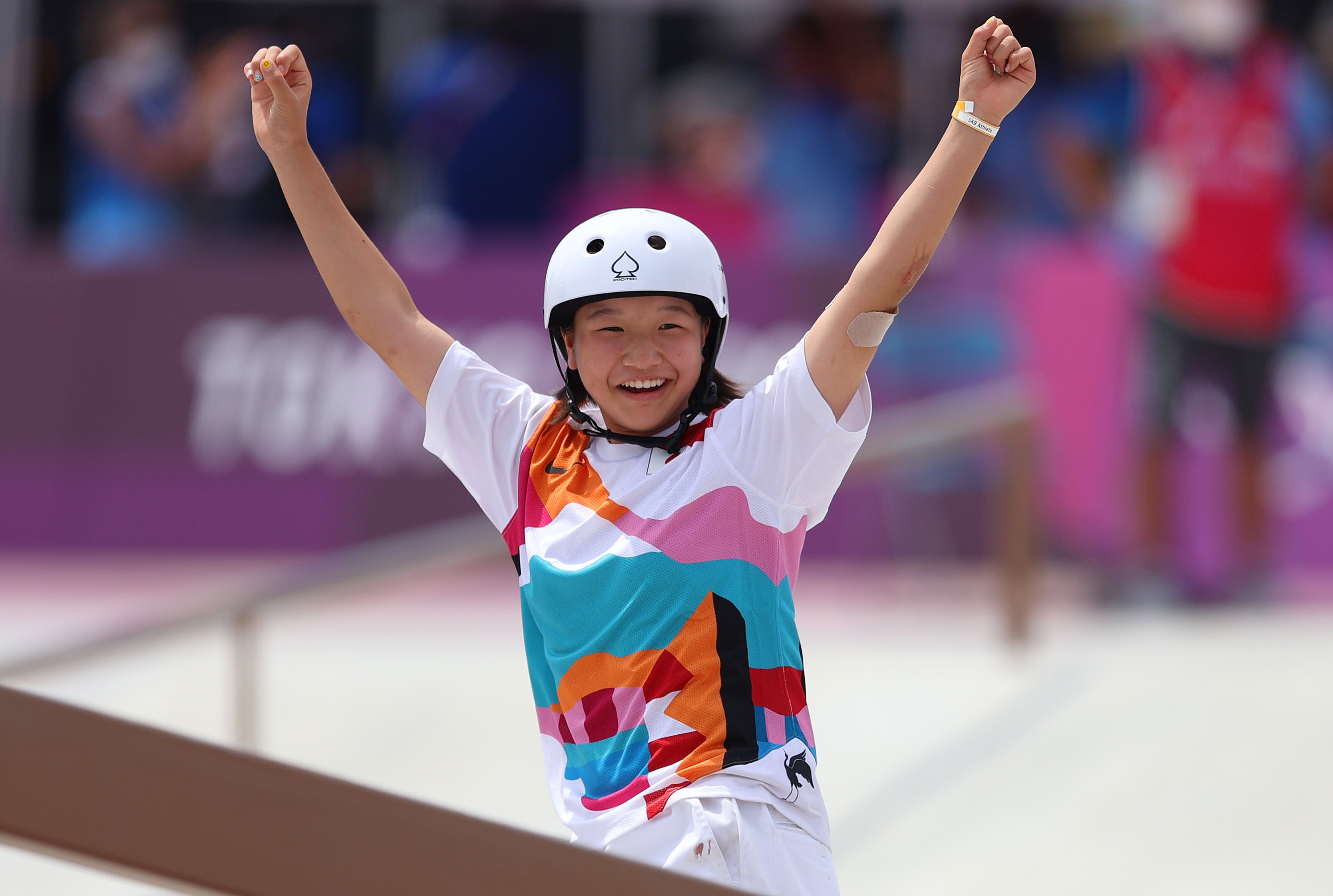 Tokyo 2020 Momiji Nishiya praised after making Olympic history at women’s skateboarding indy100