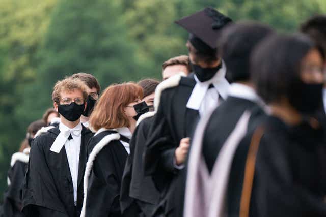 <p>Graduates can end up leaving university with debts of £60,000 </p>