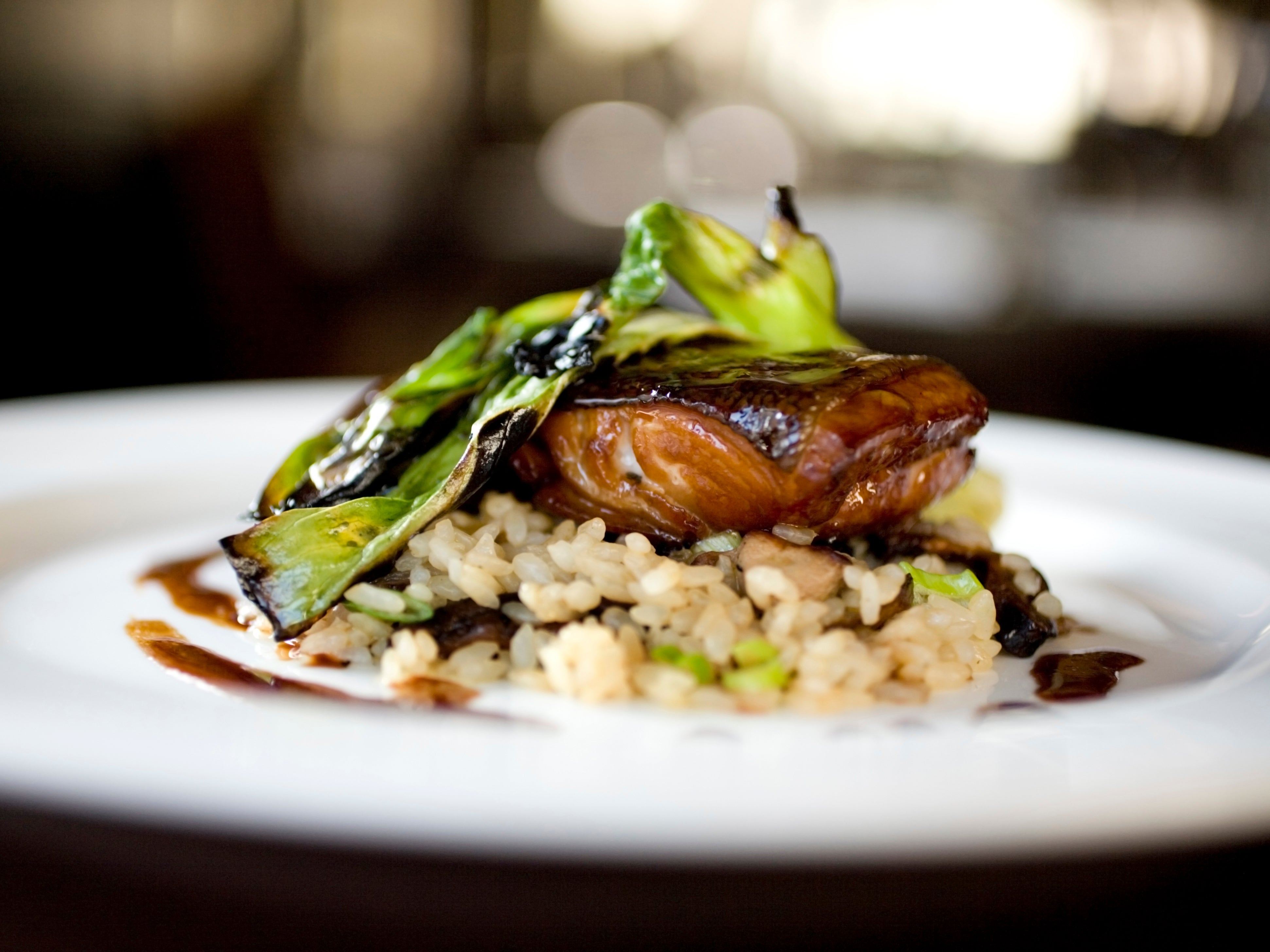 Korean gochugaru is the star of the show in this salmon dish