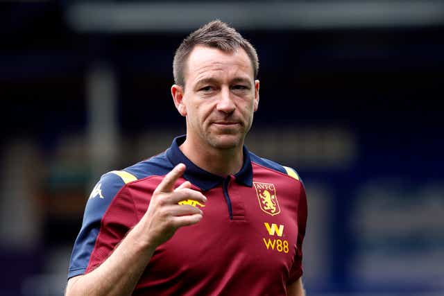 <p>John Terry has left Aston Villa after captaining and then coaching at the club (Clive Brunskill/NMC Pool/PA)</p>