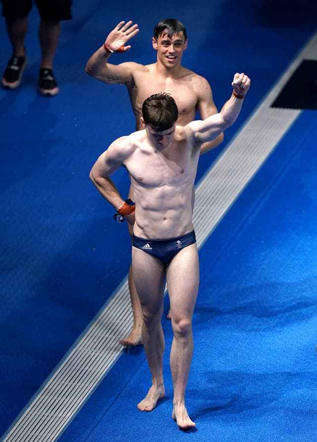 Tom Daley and Matty Lee won gold in Tokyo (Adam Davy/PA)