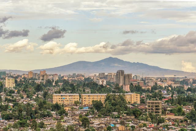<p>Ethiopian capital Addis Ababa</p>