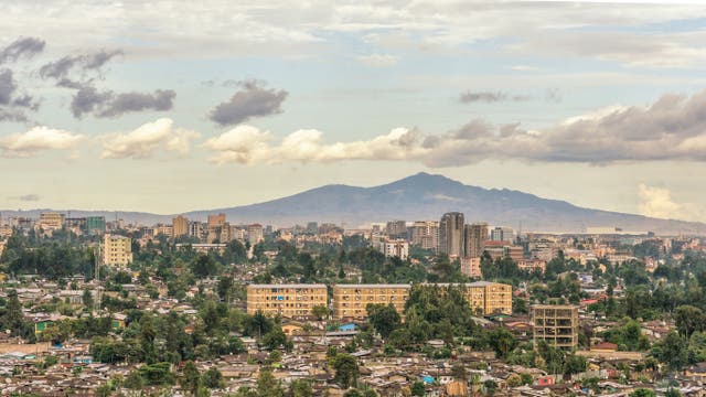 <p>Ethiopian capital Addis Ababa</p>