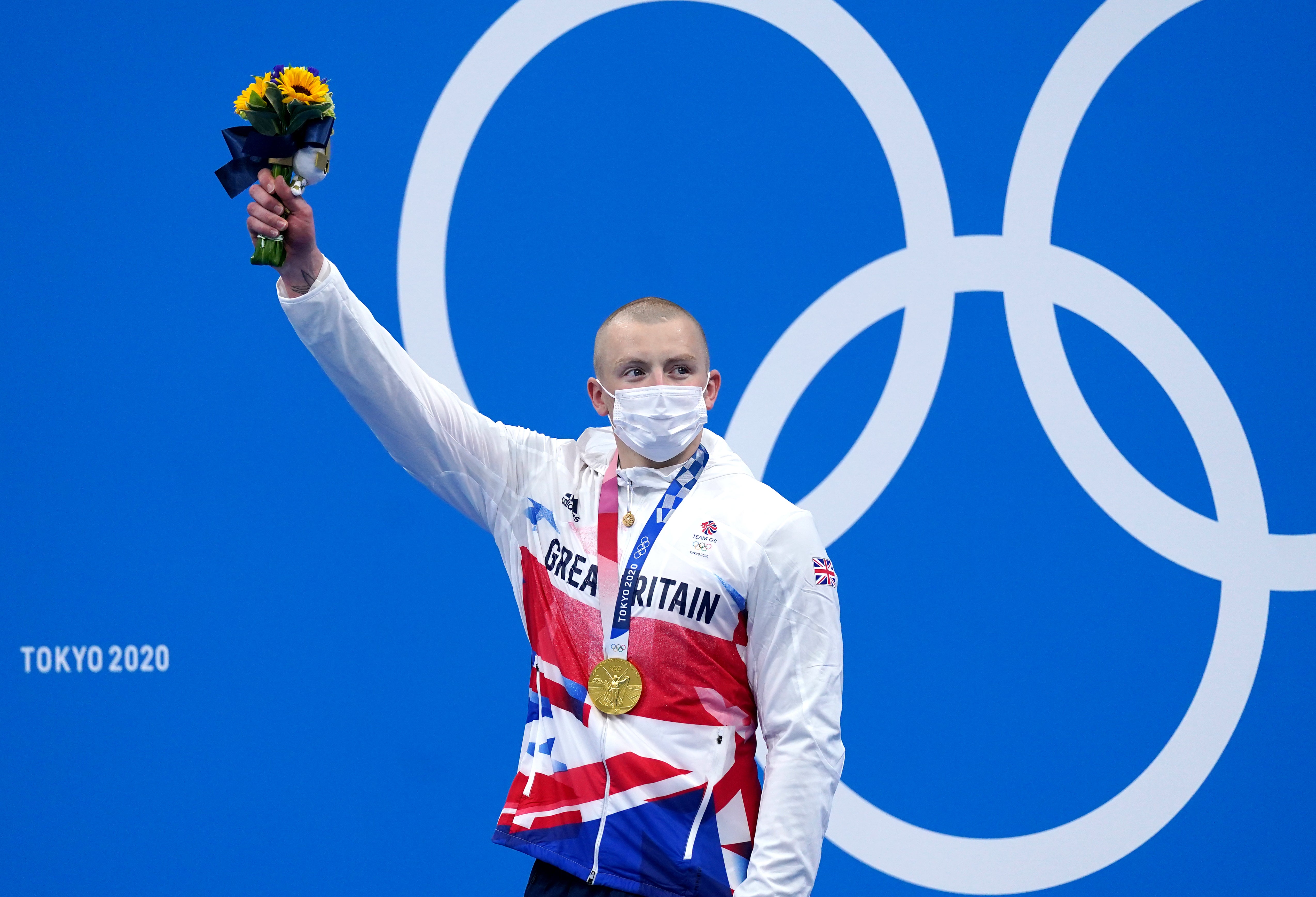 Adam Peaty retained his 100m breaststroke title (Adam Davy/PA)