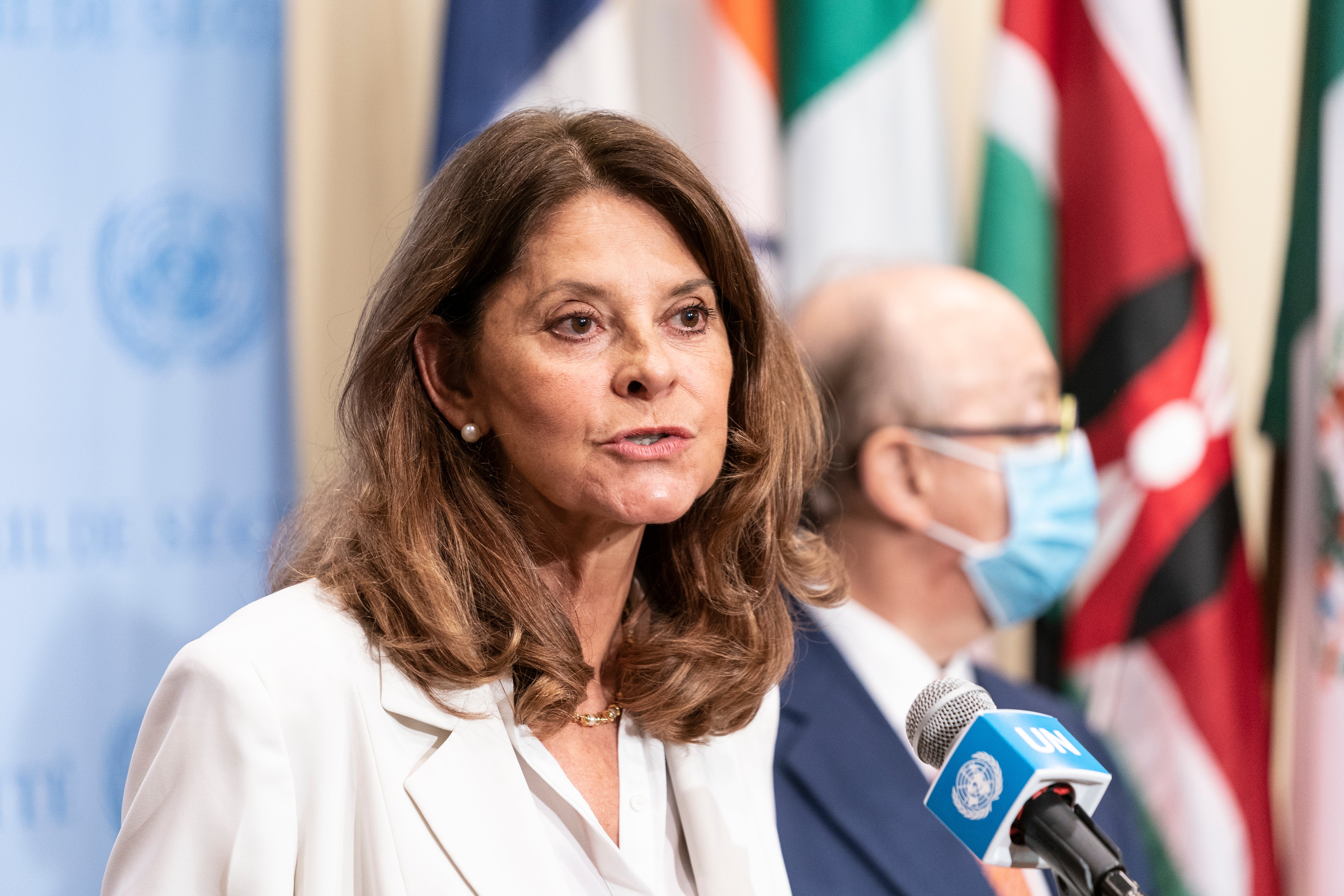 <p>La canciller de Colombia defendió la permanencia de la OEA y señaló que debe ser complementada con la CELAC</p>