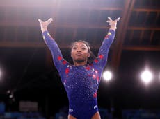 ‘I have the weight of the world on my shoulders’: Simone Biles reveals pressure ahead of gymnastics event