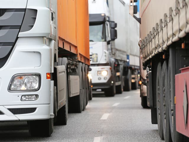 <p>The UK is in the midst of a lorry driver shortage</p>