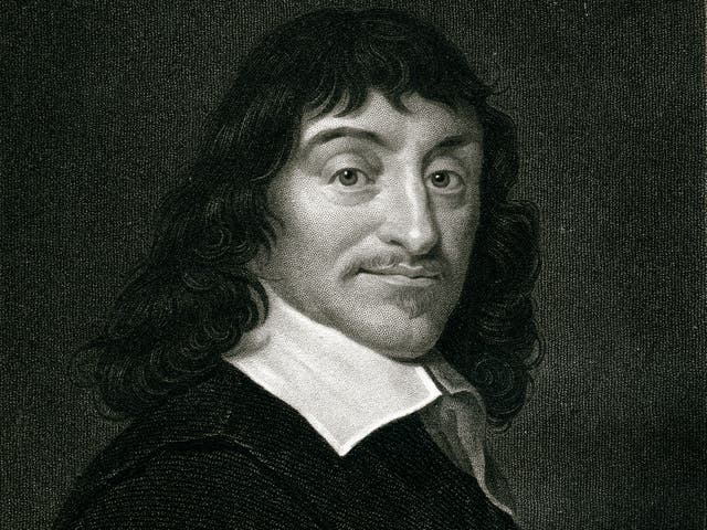 <p>Descartes used methods learned from maths in his philosophical works</p>