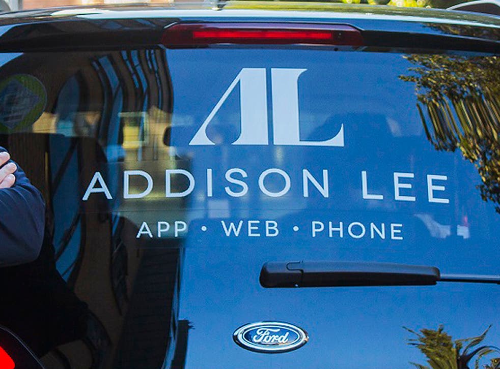 <p>Addison Lee says screens will remain in cabs until next summer (Addison Lee/PA)</p>