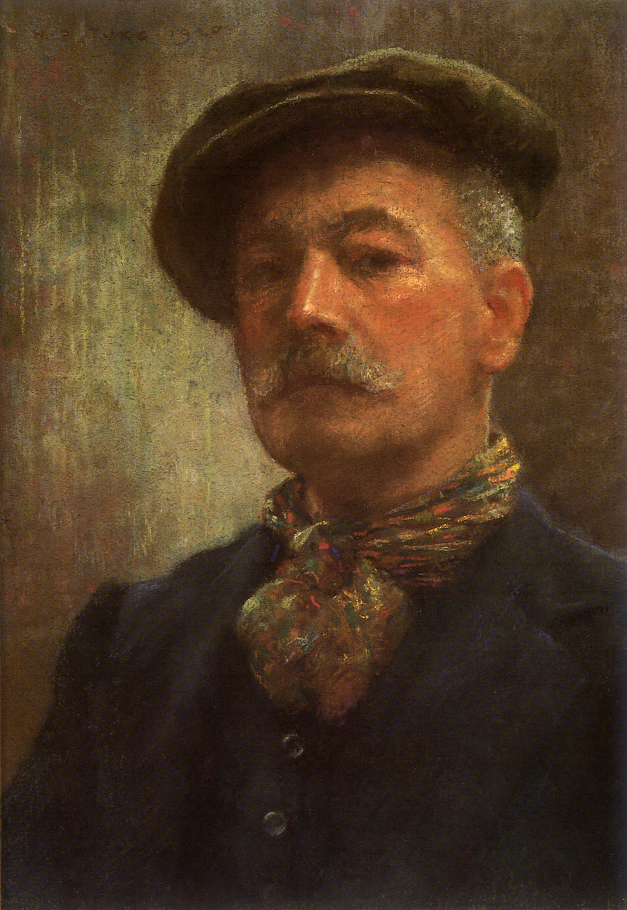 Self-portrait of Tuke, 1920