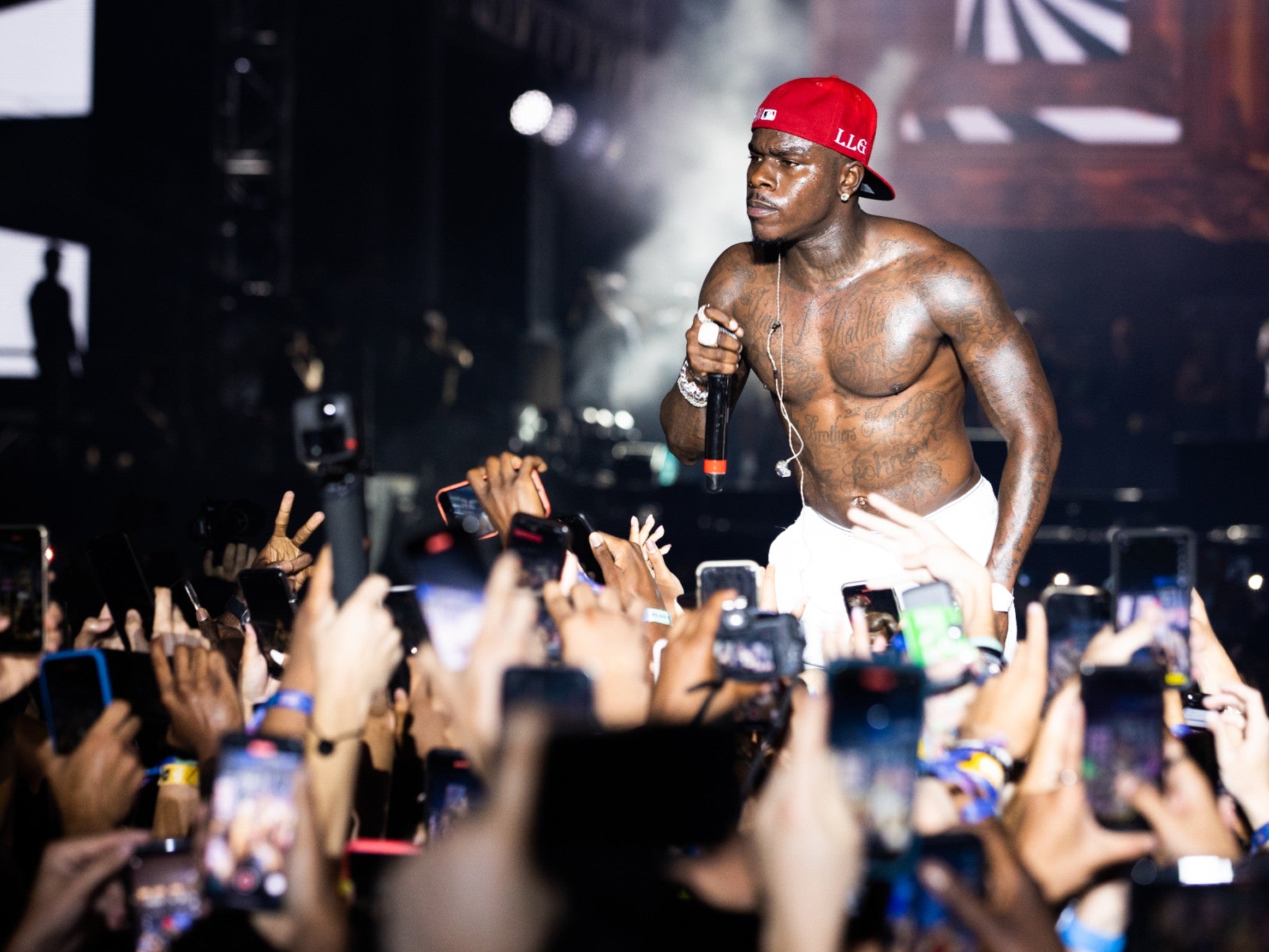 <p>Da Baby at Rolling Loud festival</p>