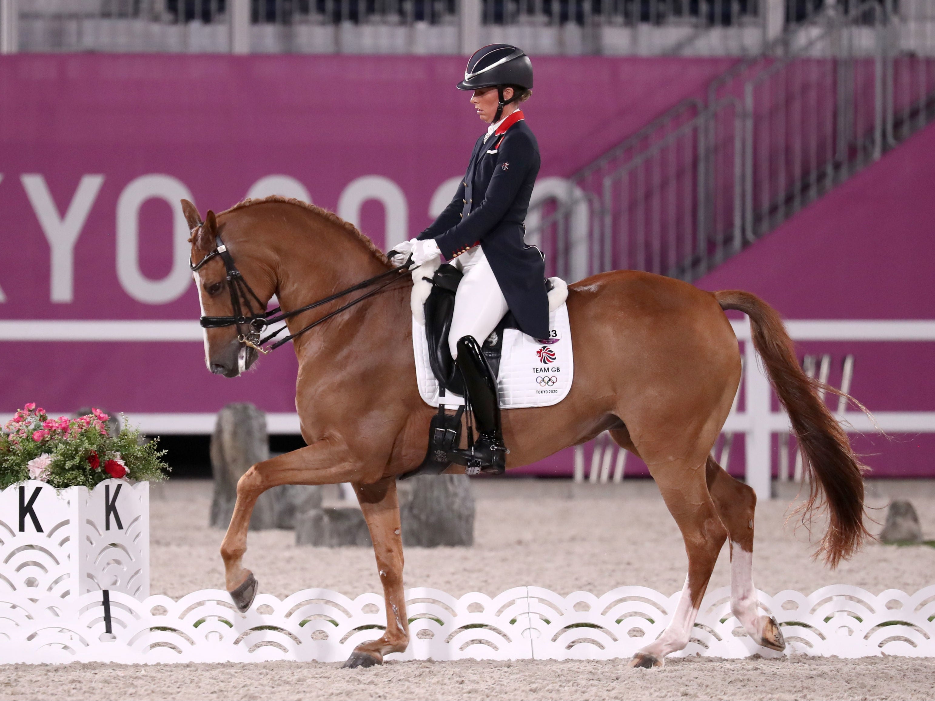 Dressage times today at Tokyo Olympics Team final…