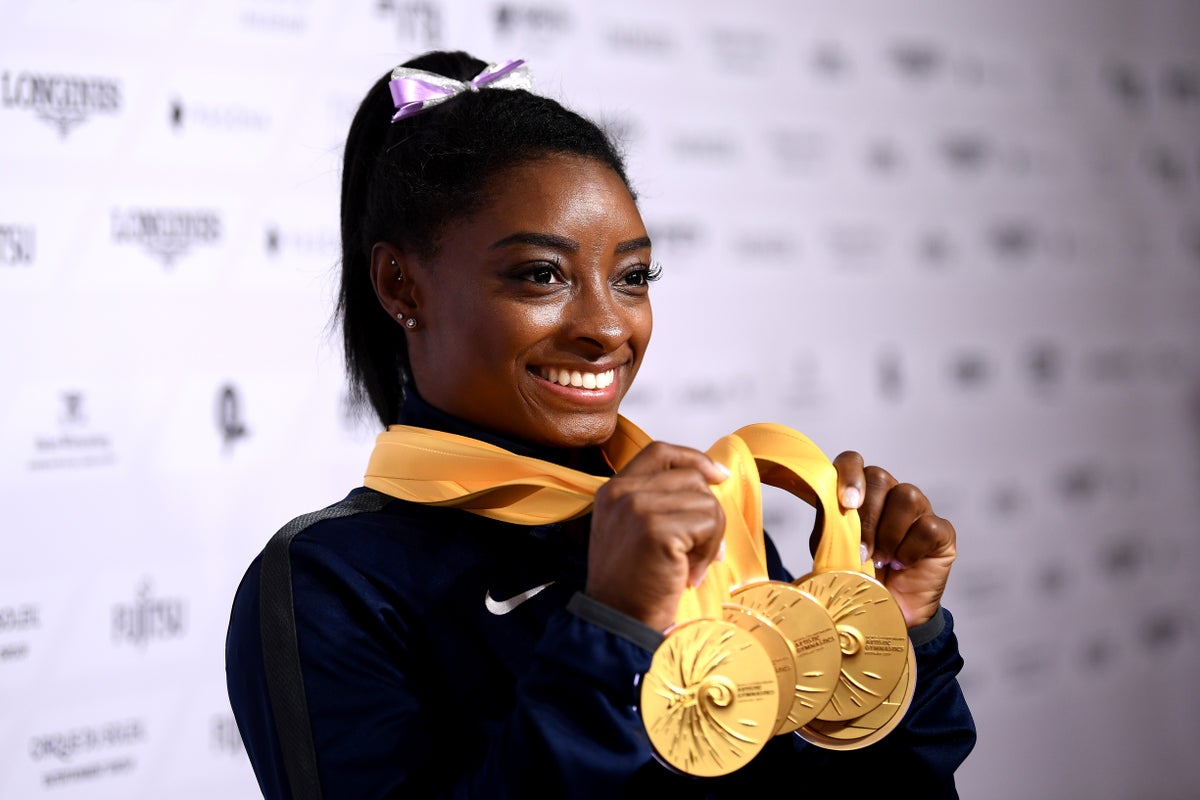 How many medals has Simone Biles won? | The Independent