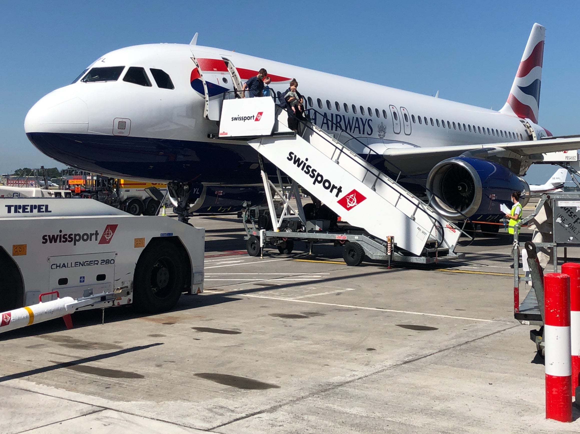 Going places? British Airways Airbus A320