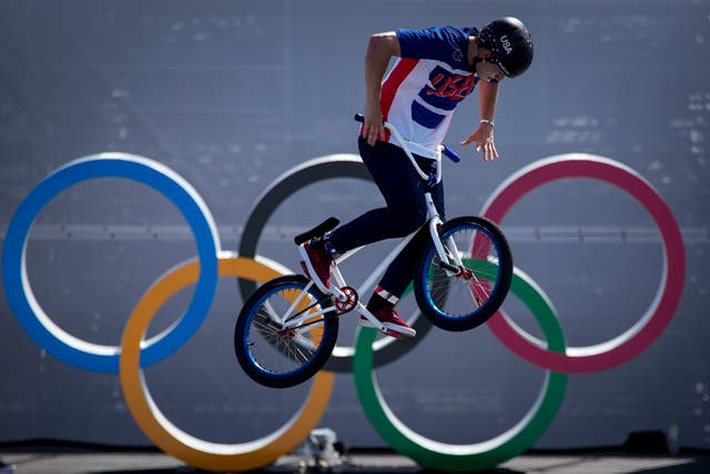 APTOPIX Tokyo Olympics BMX Cycling
