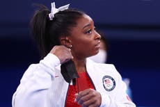 What happened to Simone Biles? USA star returns to women’s gymnastics for balance beam final