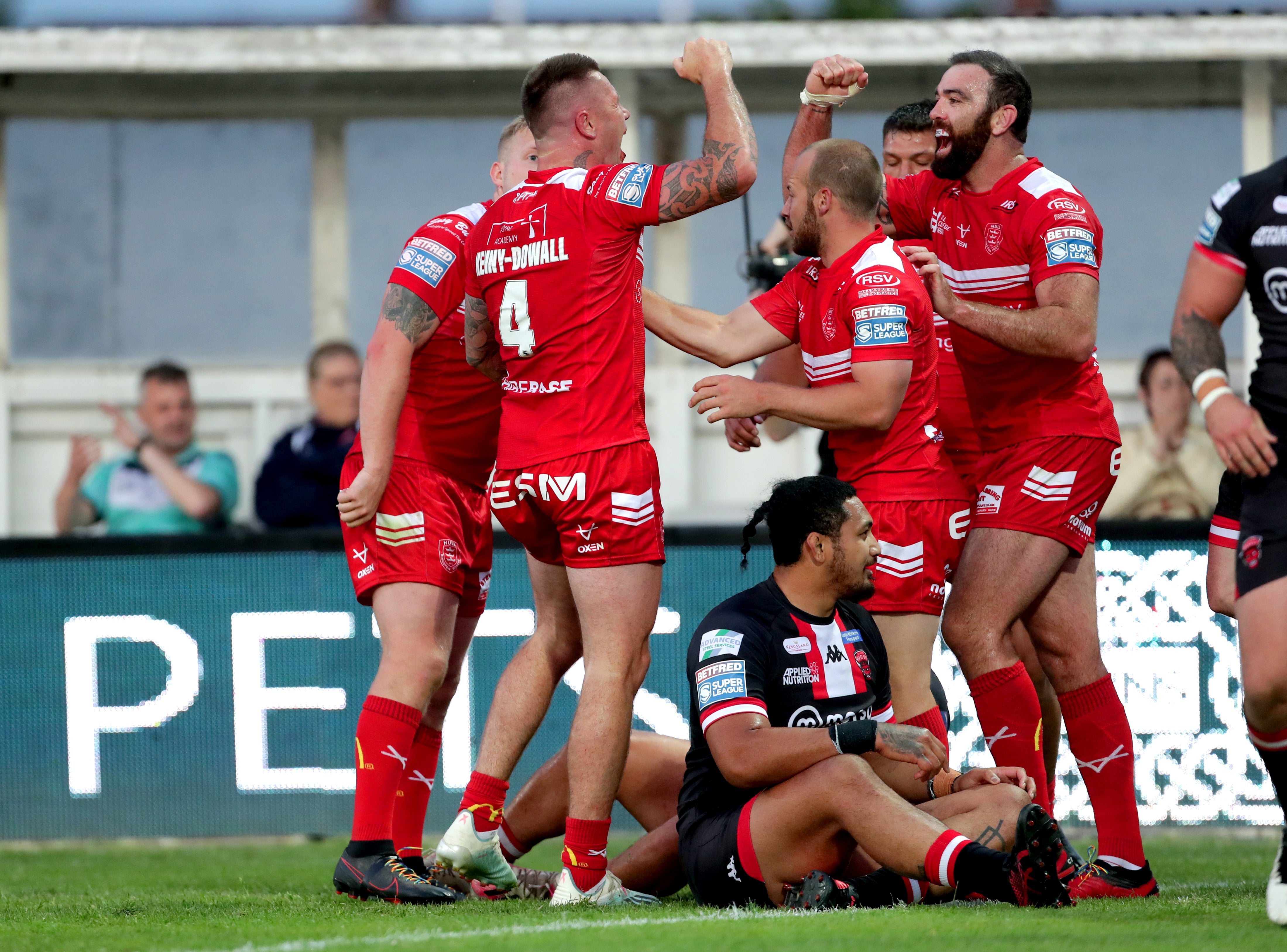 Hull KR have had six Super League fixtures postponed and still need to play seven more to qualify for the play-offs (PA Images/Richard Sellers)
