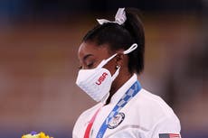 Simone Biles withdraws from final individual all-around gymnastics to focus on mental health