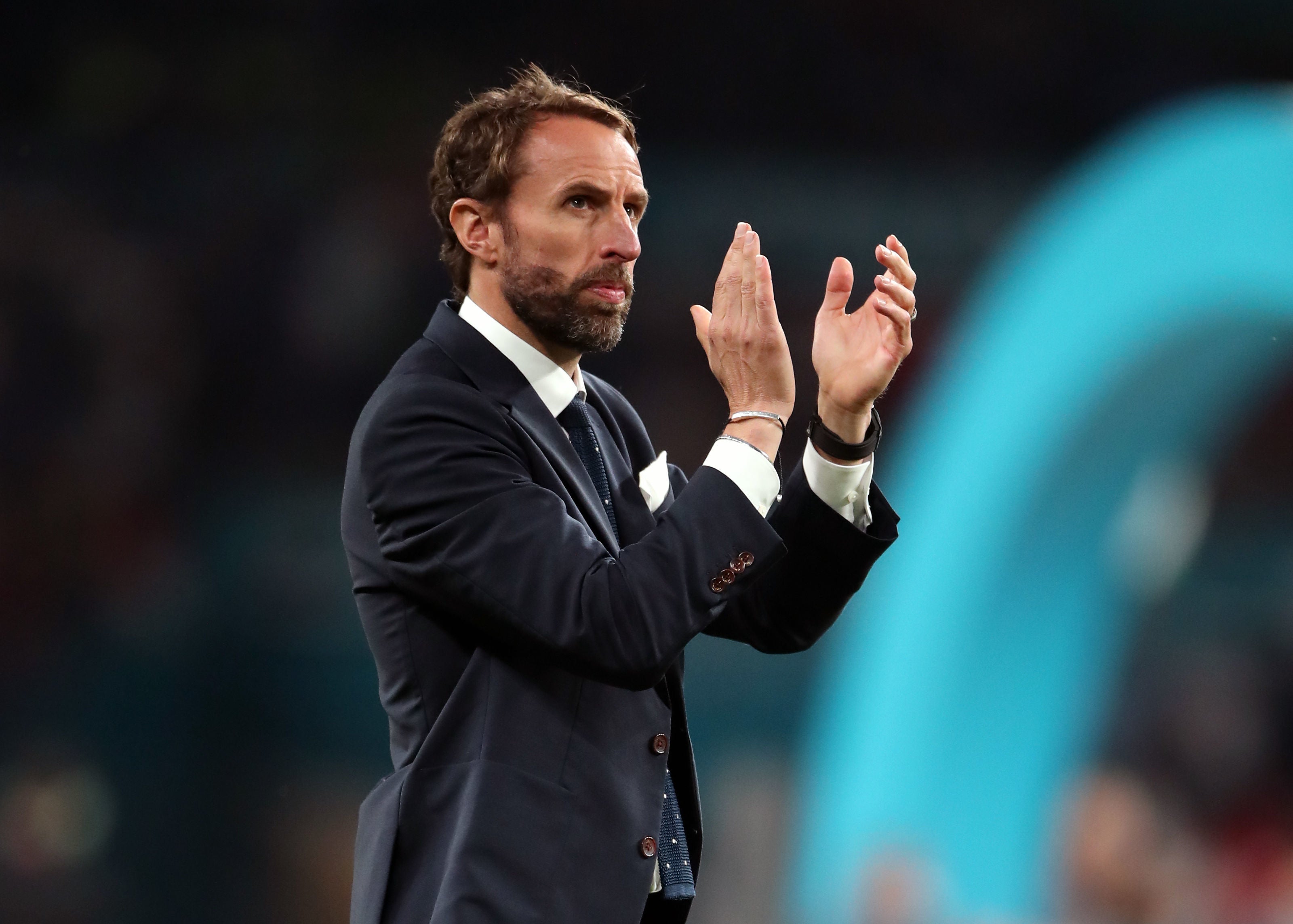 Gareth Southgate was part of a campaign advocating the vaccine