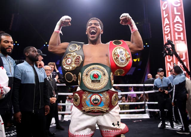 <p>Anthony Joshua meets Oleksandr Usyk at the Tottenham Hotspur Stadium on Saturday 25 September </p>