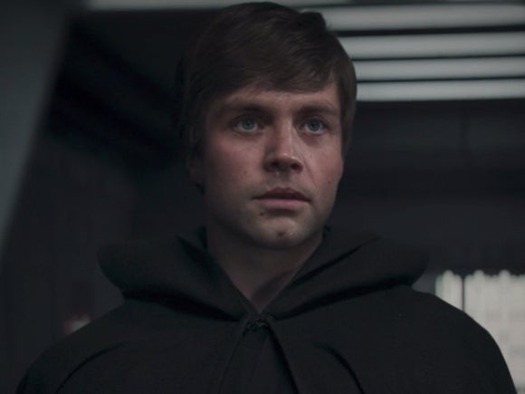 <p>Luke Skywalker in The Mandalorian</p>