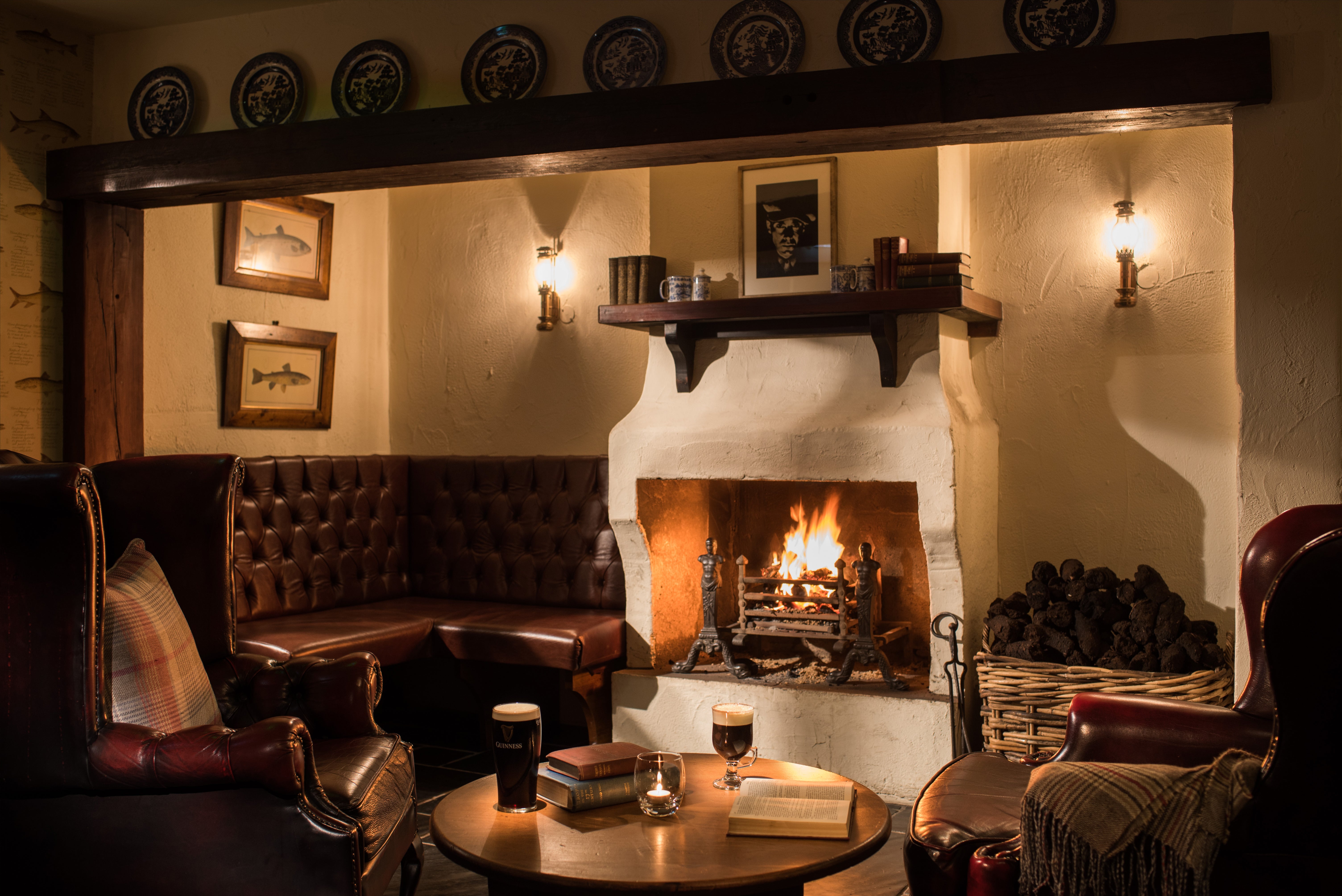 Cosy nooks at Bushmills Inn