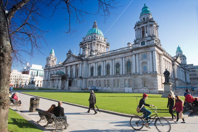 <p>Belfast’s grand City Hall</p>