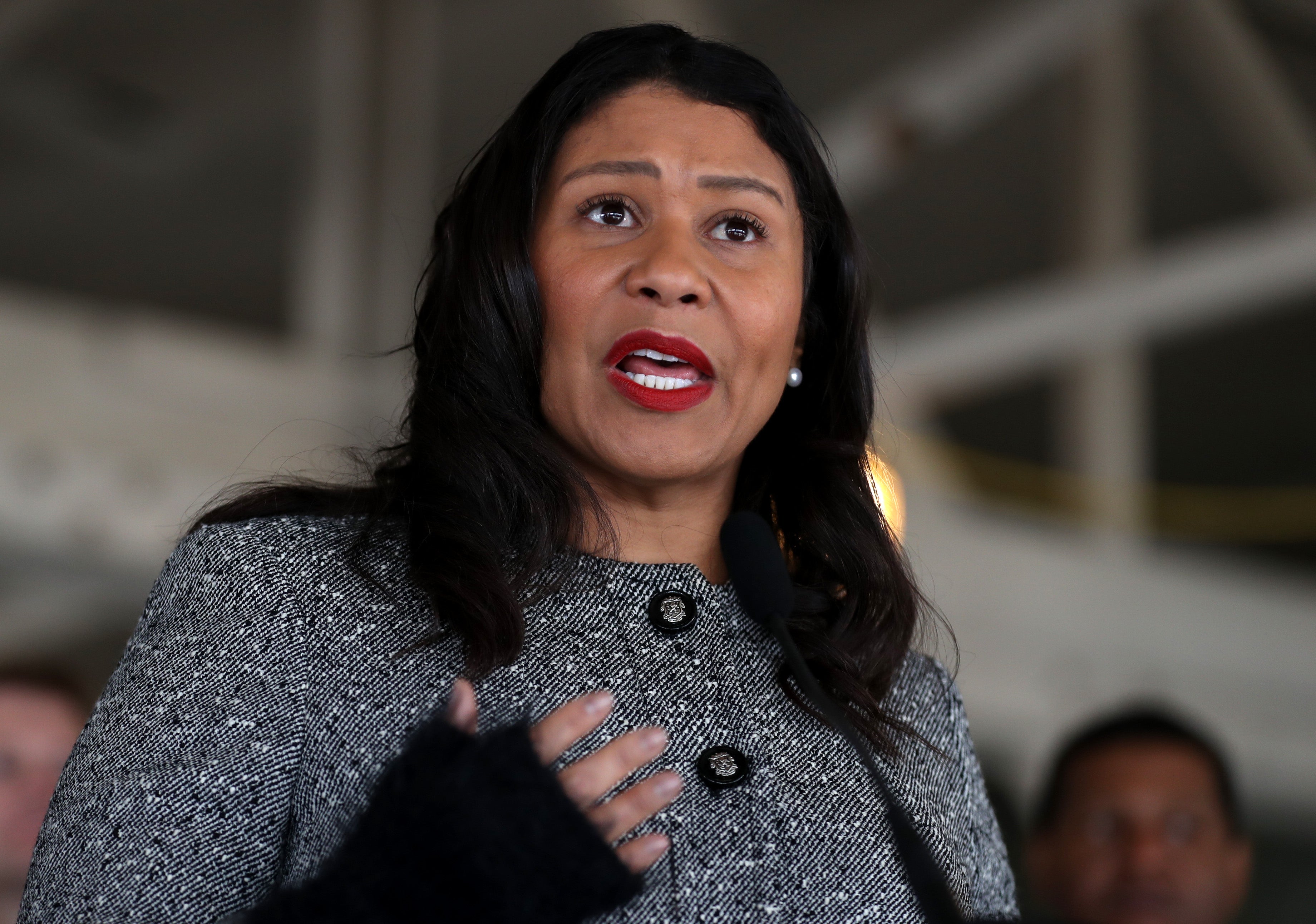 <p>San Francisco Mayor London Breed</p>