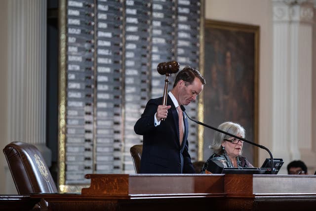 <p>Texas House Speaker Dade Phelan</p>