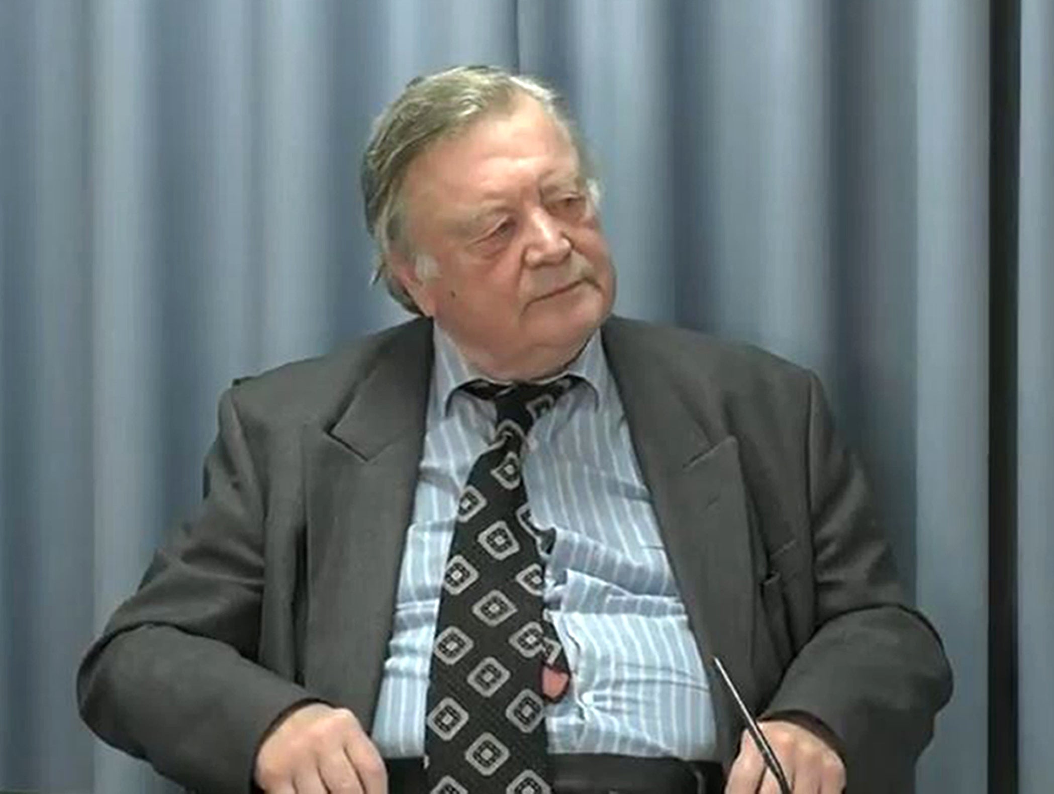 Lord Ken Clarke has been giving evidence at the Infected Blood Inquiry this week