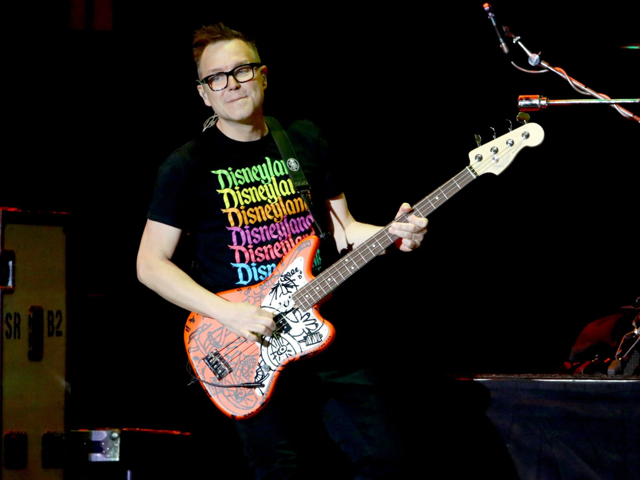 <p>Mark Hoppus of Blink 182</p>