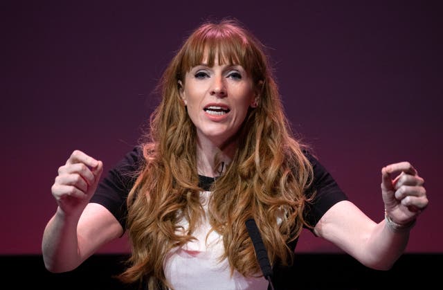 Deputy Labour leader Angela Rayner is calling for flexible working to be built into employment contracts (Jane Barlow/PA)