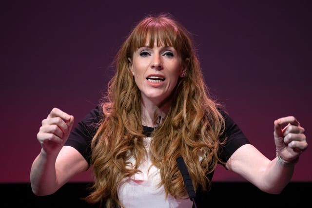 Deputy Labour leader Angela Rayner is calling for flexible working to be built into employment contracts (Jane Barlow/PA)