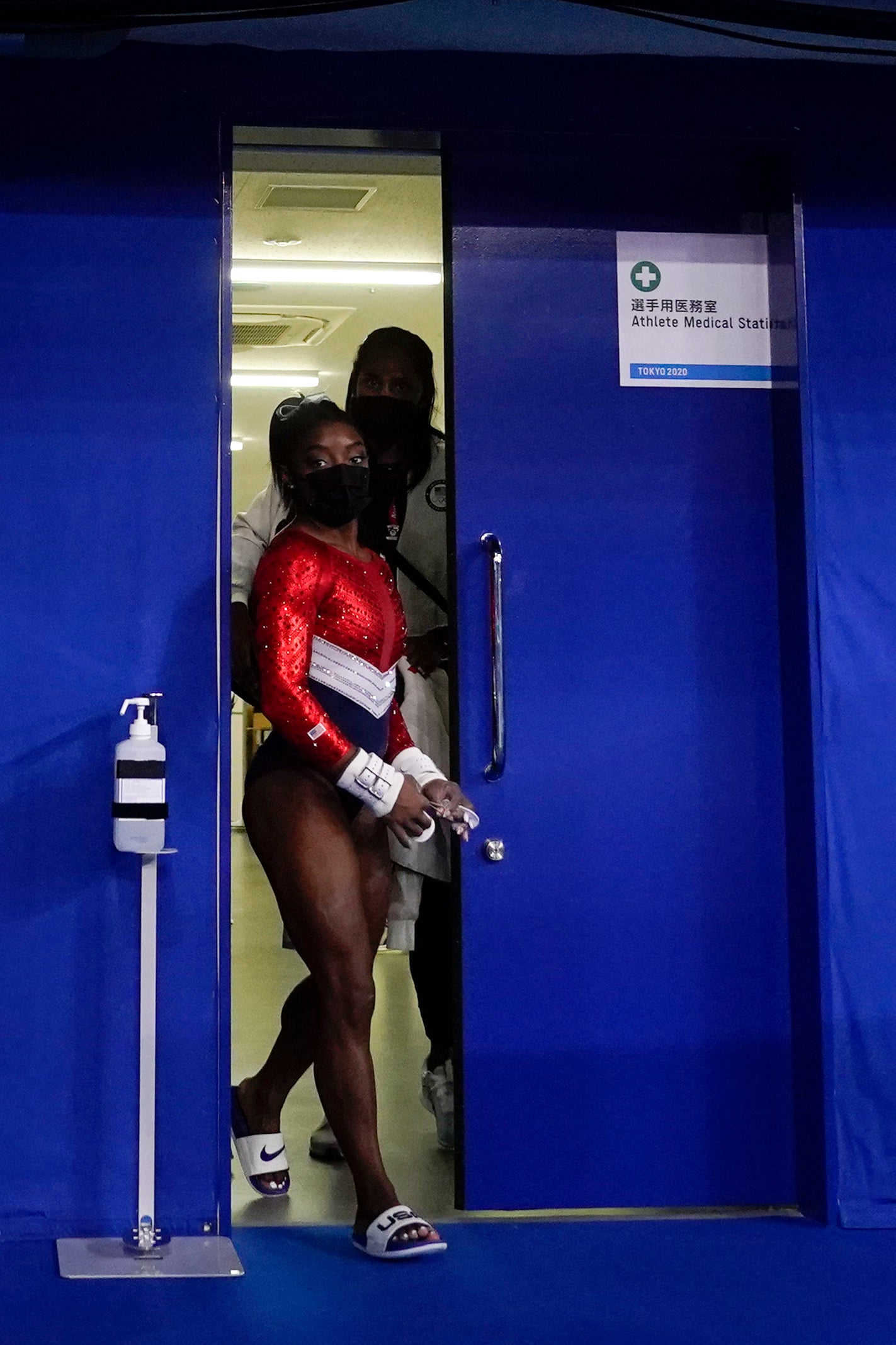 Olympic champ Biles withdraws from all-around competition ...