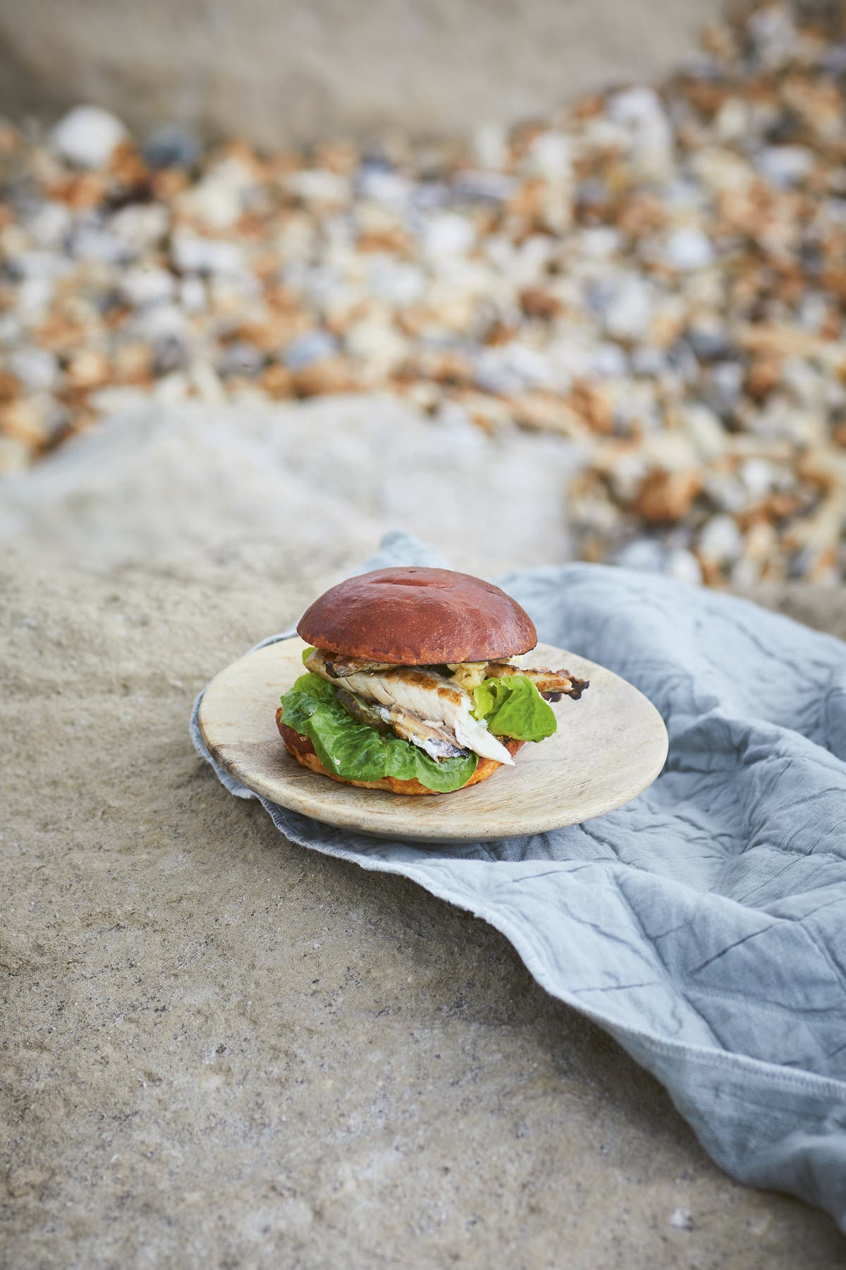 Fried mackerel burgers: Perfect for feeding a crowd while camping