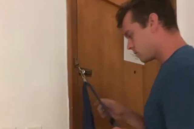 <p>Robin shows three hacks to stay safe inside a hotel room</p>