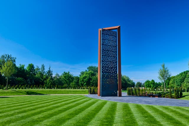 <p>The UK Police Memorial at the National Memorial Arboretum in Staffordshire</p>