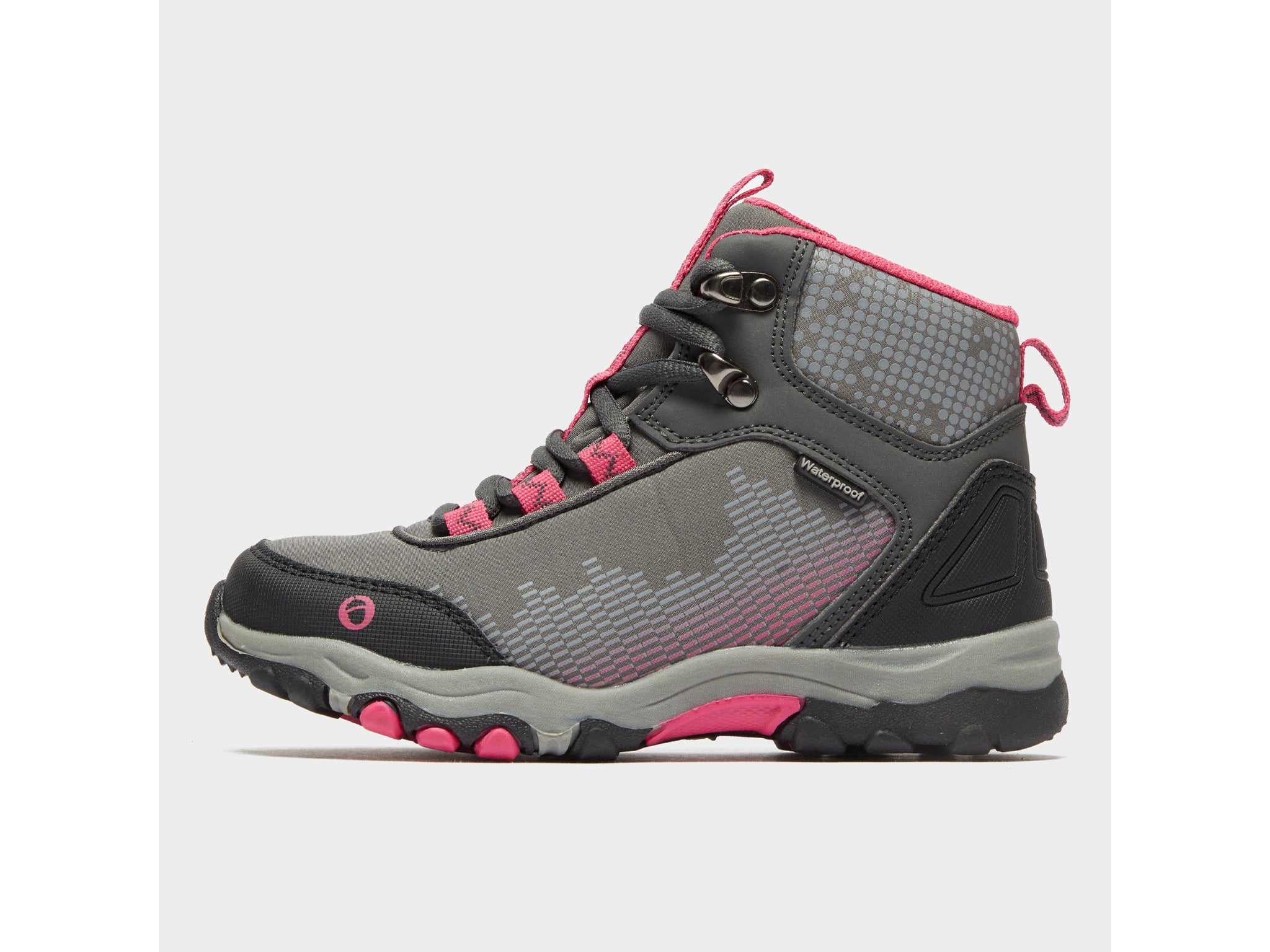 Kids Boys Branded Gelert Laced Leather Walking Boots Outdoor Footwear Size C10-2 