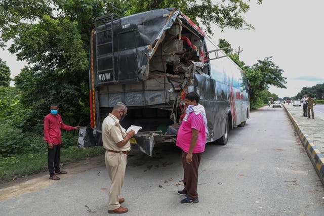 India Truck Crash