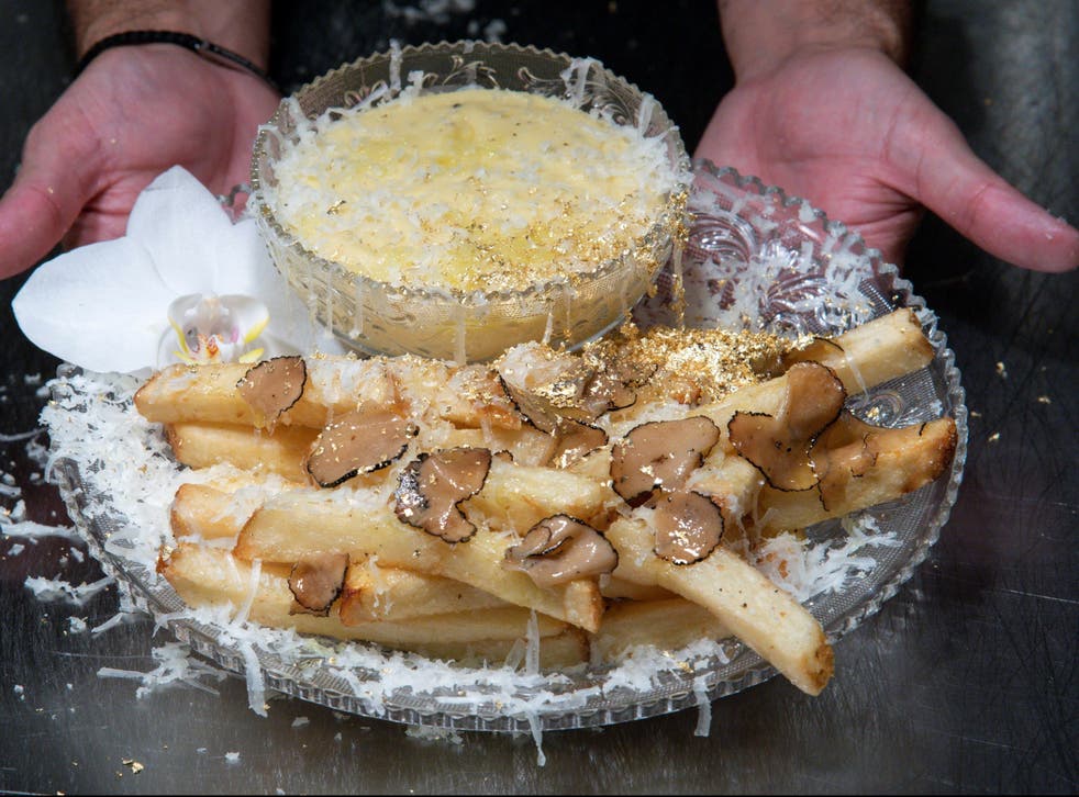<p>The world’s most expensive fries</p>