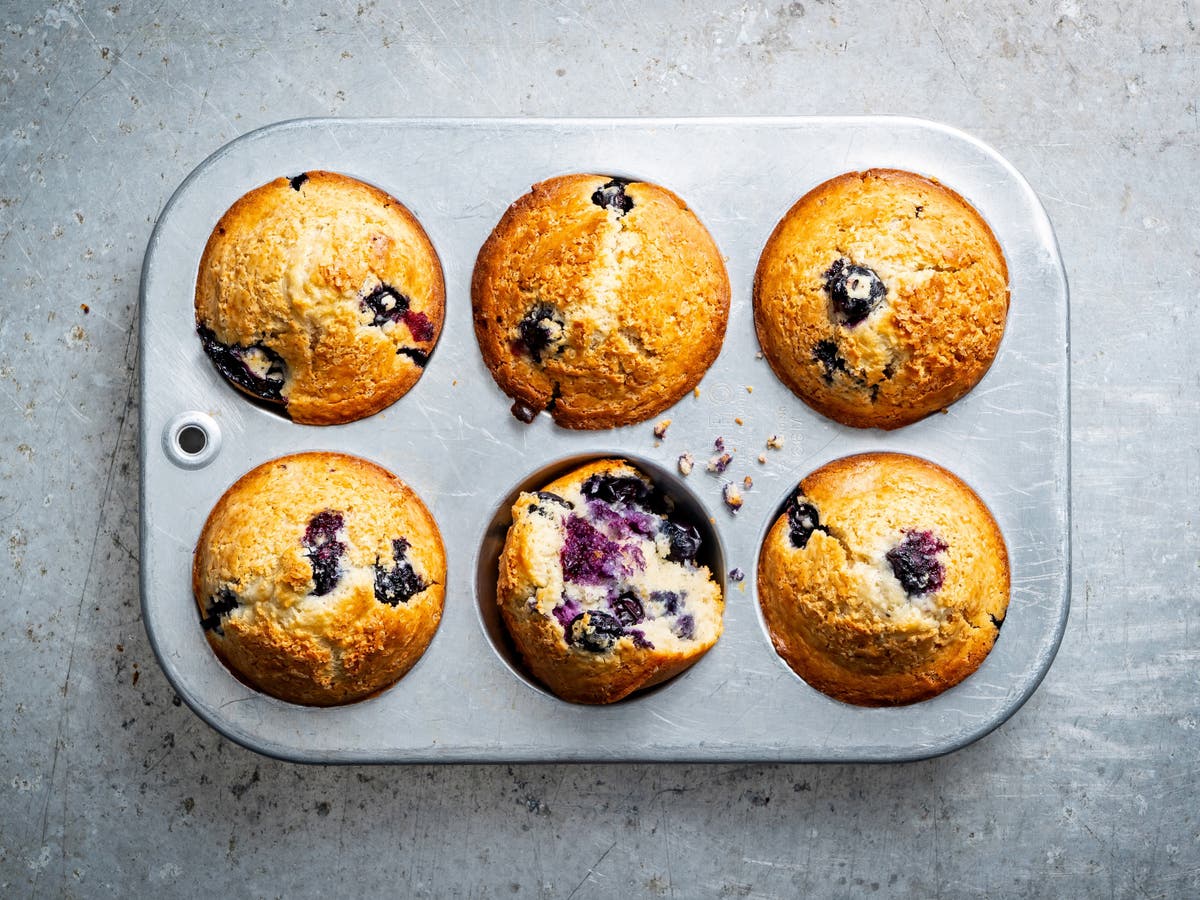 TikTok’s 3-ingredient blueberry muffin recipe