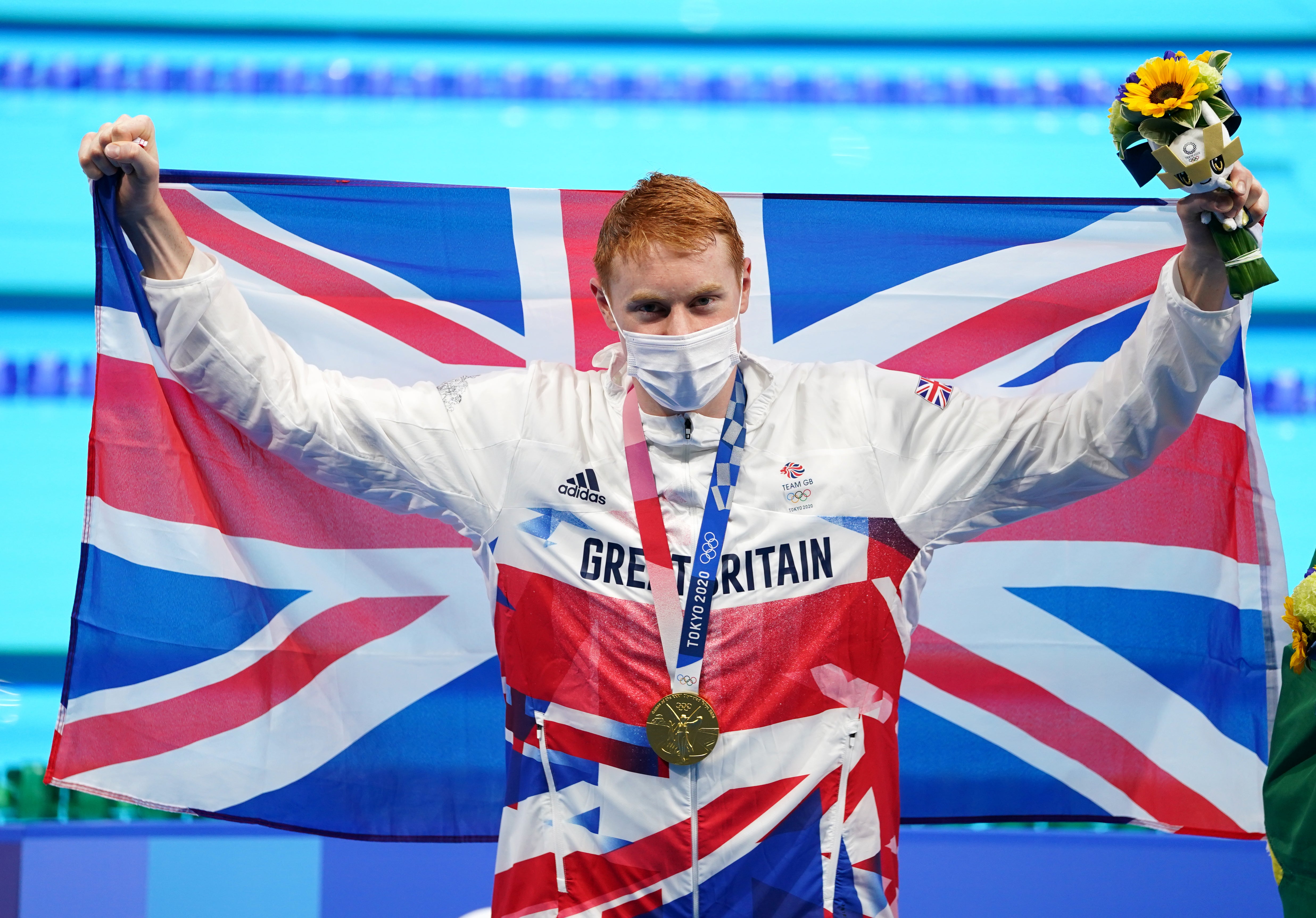Tom Dean is a double Olympic champion (Joe Giddens/PA)