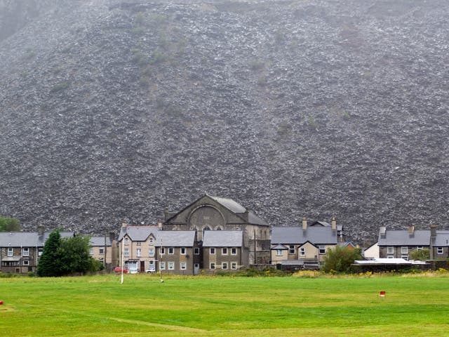 <p>Natural features, such as this magnificent slate mountain, were key to the area’s inclusion in the list</p>