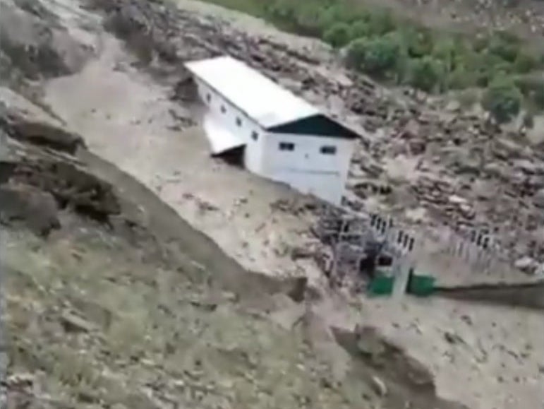 A cloudburst in Kishtwar district in Jammu and Kashmir on Wednesday led to floods that destroyed bridges and homes, claiming seven lives