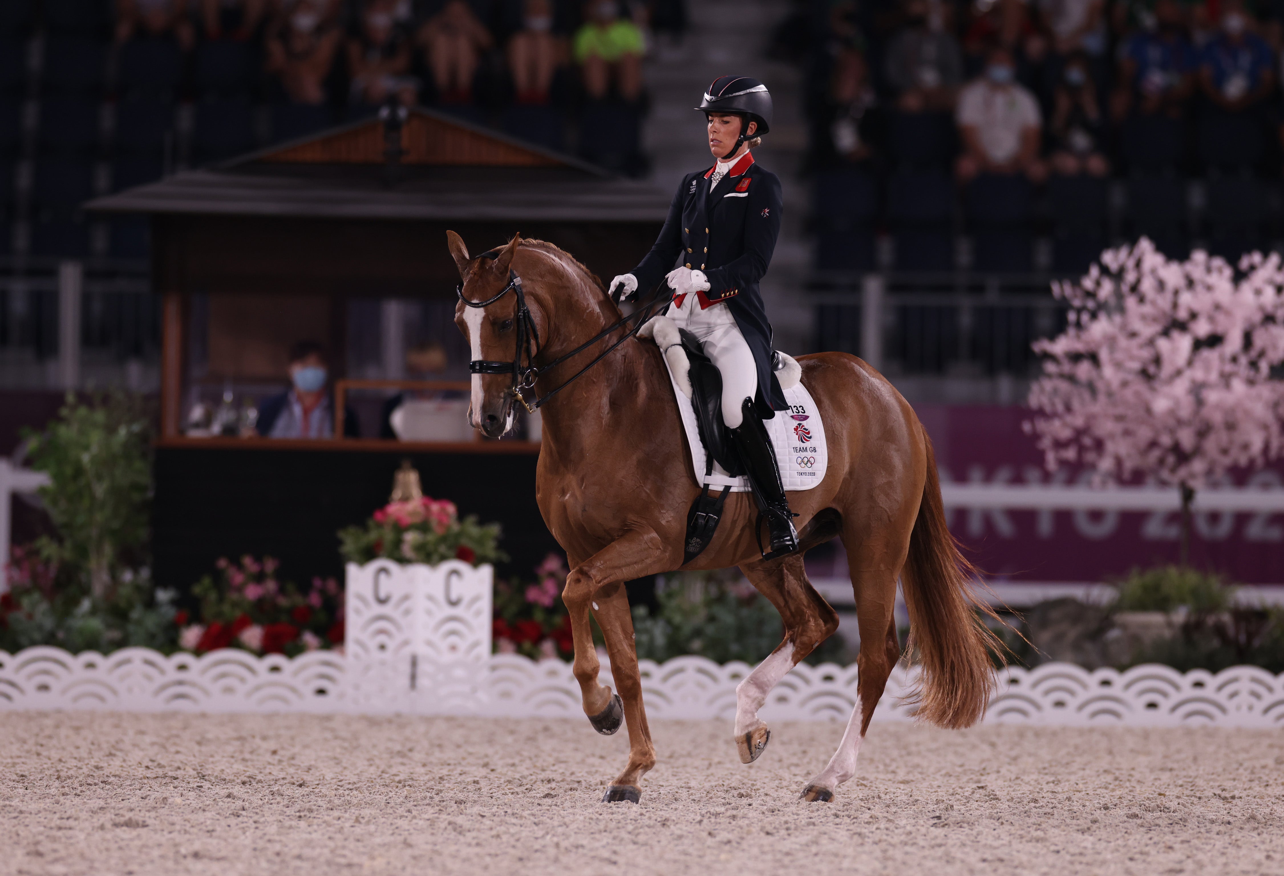Dujardin and Gio won team and individual bronze at Equestrian Park on Wednesday