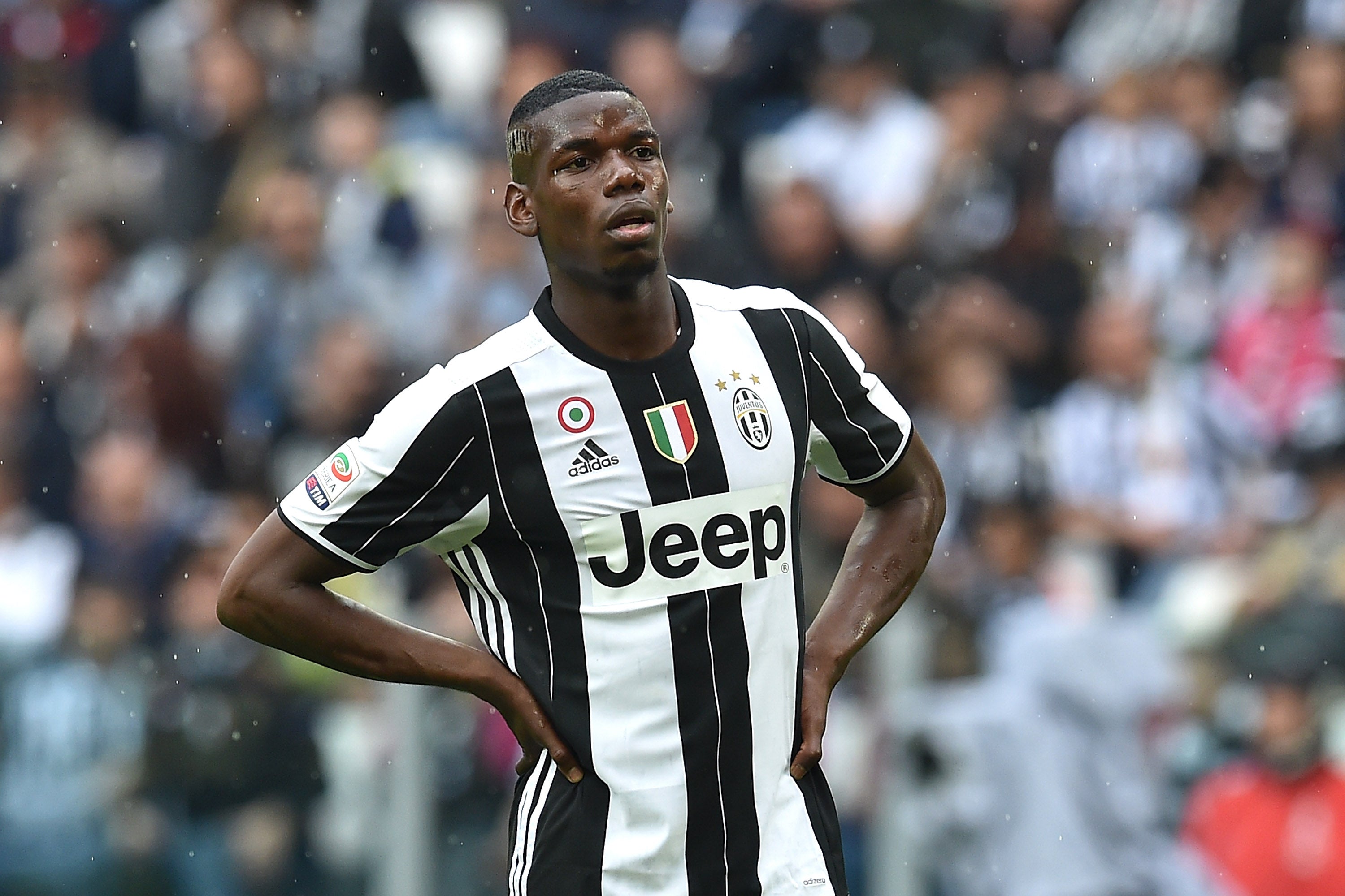 Pogba in 2016 before returning to United from Juventus