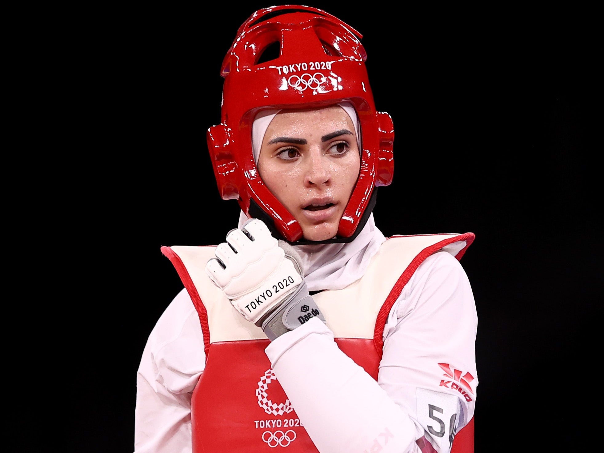 Julyana Al-Sadeq has gone viral for her resemblance to Lady Gaga during the Tokyo Olympics.